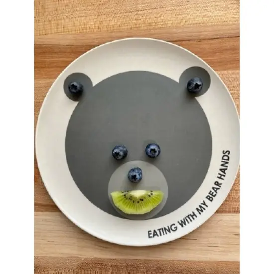 Red Rover 7" 4pk Bamboo Kids' Animal Plates image {2}