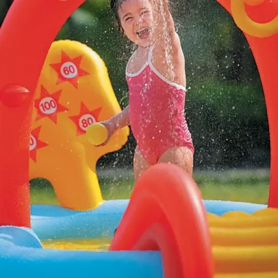 Pool Central 7.25' Inflatable Children's Interactive Water Play Center image {4}