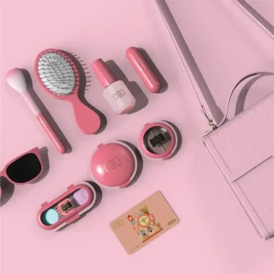 FAO Schwarz Glamour Purse Set Pretend Play Makeup Kit image {3}