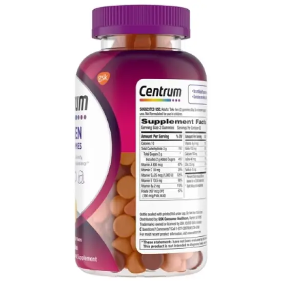 Centrum Women's Multivitamin Gummies image {8}
