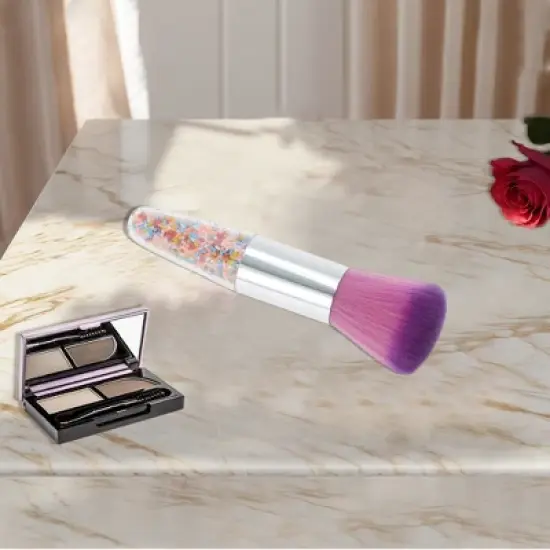 Unique Bargains Fluffy Blush Brush 1 Pc image {3}