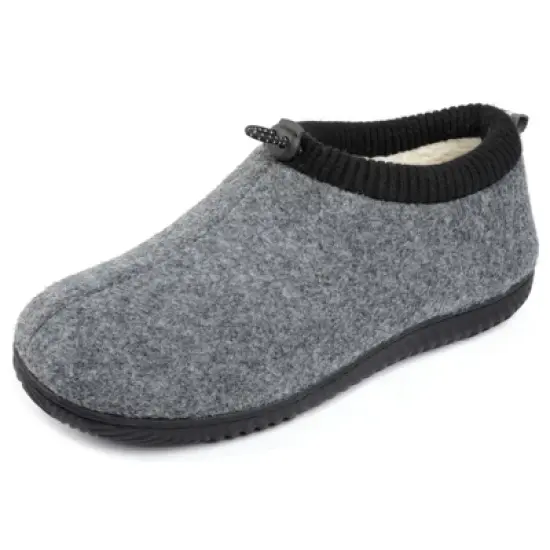 RockDove Men's Ethan Elastic Collar Bootie Slipper image {6}