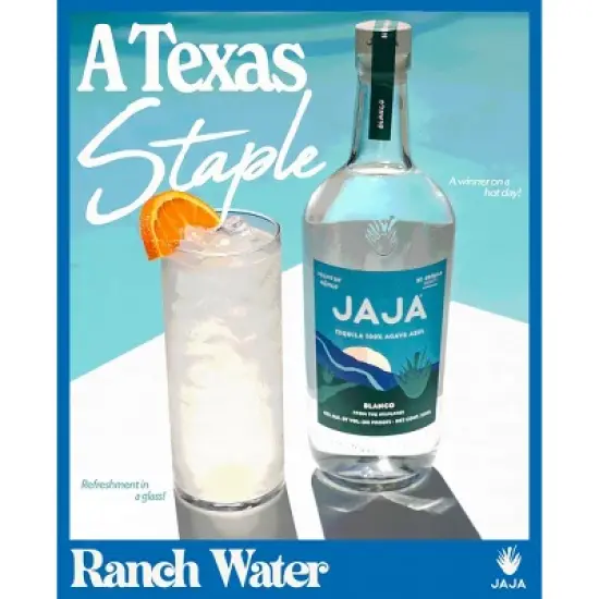 JAJA Blanco Tequila - 750ml Bottle image {12}