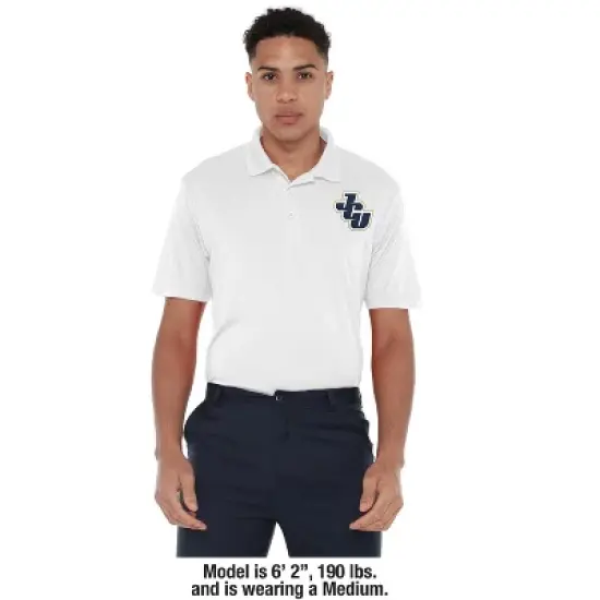 Men's John Carroll University Adult Polo Left Chest Logo image {2}