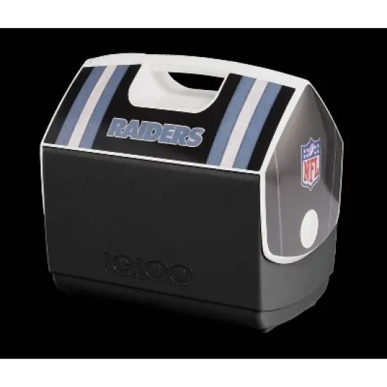 NFL Las Vegas Raiders Playmate Elite 16qt Cooler - Black image {2}