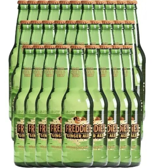 Freddie&rsquo;s Old Fashioned Soda - Ginger Ale 12oz Bottles - 30 Pack - Bright Invigorating Sparkling Flavor image {7}