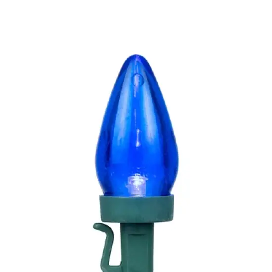 Northlight 25ct C7 LED String Lights Multi-Color - 16' Green Wire image {6}