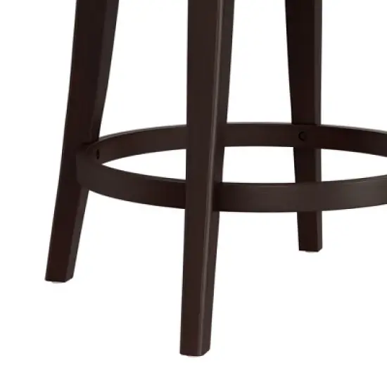 24" Halbrooke Swivel Counter Height Barstool Smoke/Cream - Hillsdale Furniture image {17}