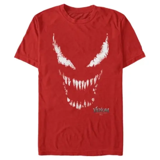 Men's Marvel Venom: Let There be Carnage Big White and Red face T-Shirt image {4}