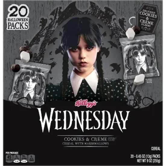 Kellogg's Wednesday Cookies & Creme Breakfast Cereal - 9oz/20ct image {6}
