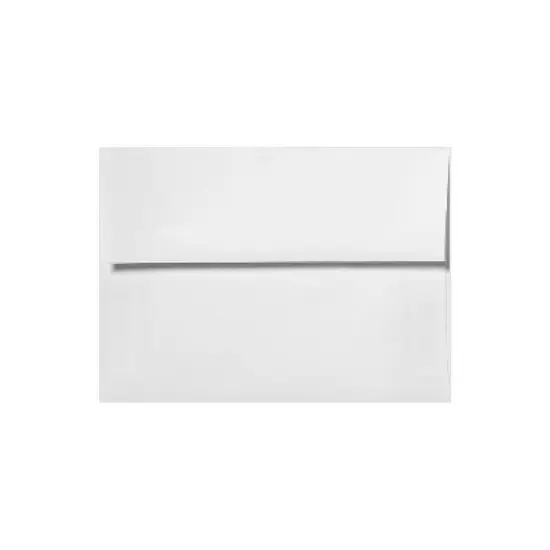LUX A4 Invitation Envelopes (4 1/4 x 6 1/4) 50/Pack 24lb. Bright White (4872-W-50) image {1}