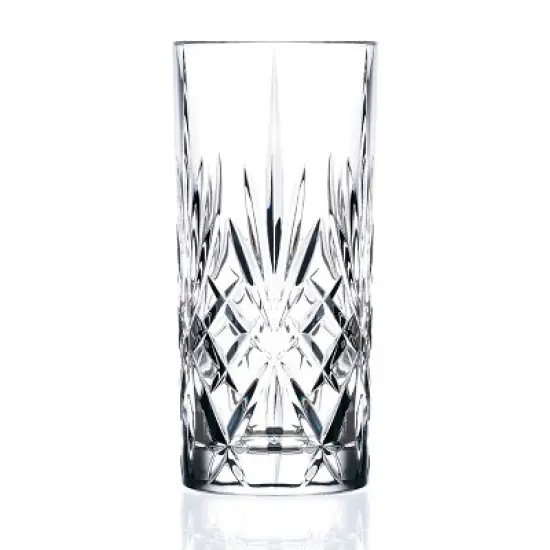 Lorren Home Trends Crystal Highball Glass set of 6 image {1}