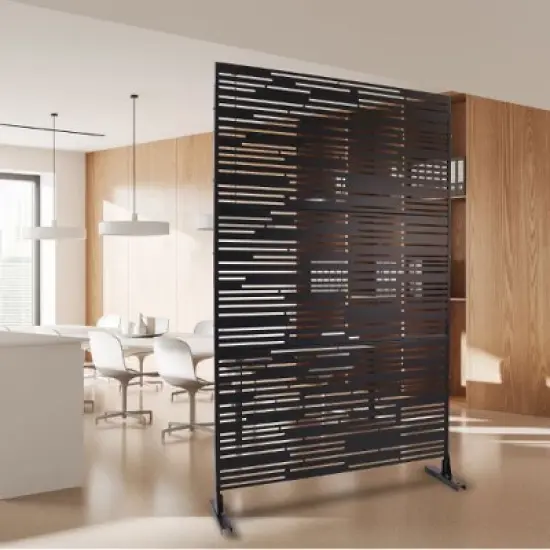 PAGED 76" H&times;48" W Balcony Privacy Screen, Fence Privacy Screen, Outdoor Privacy Screen Freestanding Balcony Privacy Screen for Lawn Garden Deck image {1}