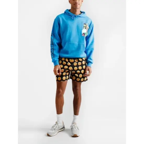 Dragon Ball Z Heroes Long Sleeve Blue Hooded Sweatshirt image {3}