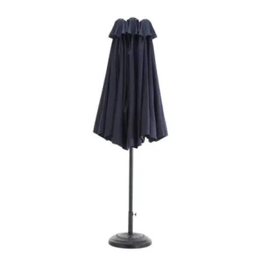 Cesicia 14.8 Ft Double Sided Outdoor Umbrella Rectangular Large with Crank image {2}