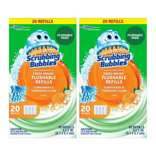 Scrubbing Bubbles Fresh Brush Flushable Refills image {11}