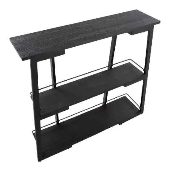 41" Converge 3 Shelf Vertical Bookcase - Lumisource image {5}