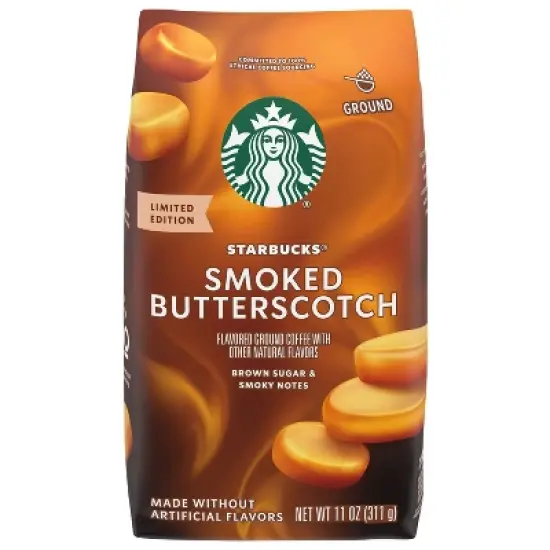 Starbucks Smoked Butterscotch Medium Roast Ground Coffee - 11oz image {8}