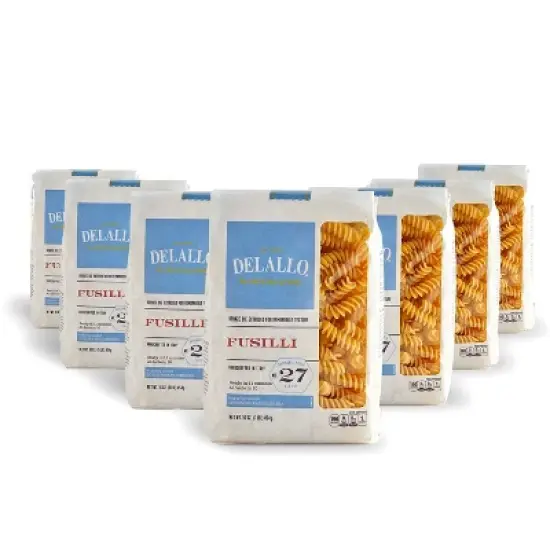 DeLallo Fusilli Pasta, 16 oz Bag, (7 Pack) image {6}