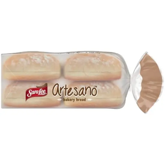 Sara Lee Artesano Hamburger Buns - 19oz/8ct image {3}