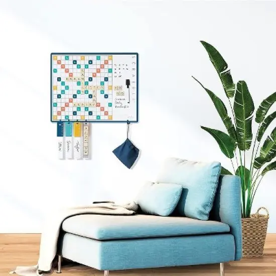 WS Game Company Scrabble 2-1 Message Board Edition Board Game image {2}