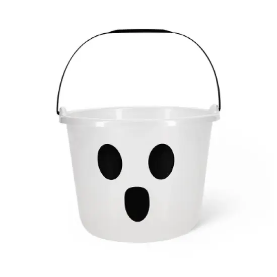 Plastic Basket Glow with Ghost Face - Bullseye's Playground&trade; image {3}
