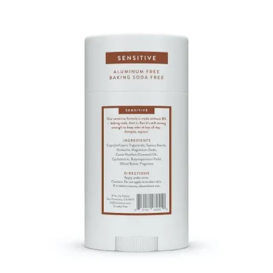 Native Sensitive Deodorant - Coconut and Vanilla - 2.65oz image {5}