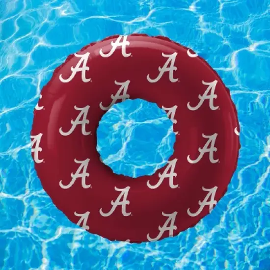 NCAA Alabama Crimson Tide 48" Inflatable Pool Float: PVC Water Float, 330 lbs Capacity image {3}