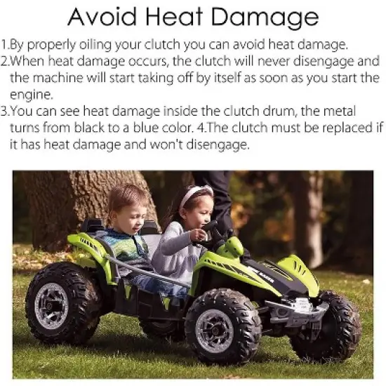 LotFancy Go Kart Clutch 3/4 Bore 12T for #35 Chain, Predator 212 Engine Centrifugal Clutch image {4}