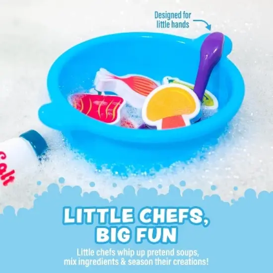 Tub Works Tub Soup Scoop, Strain & Play Toddler Bath Toy image {3}