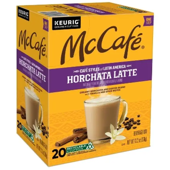 McCafe Horchata Medium Roast Latte K-Cup Pods - 20ct image {5}