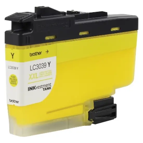Brother LC3039Y INKvestment Ultra High-Yield Ink 5000 Page-Yield Yellow image {3}