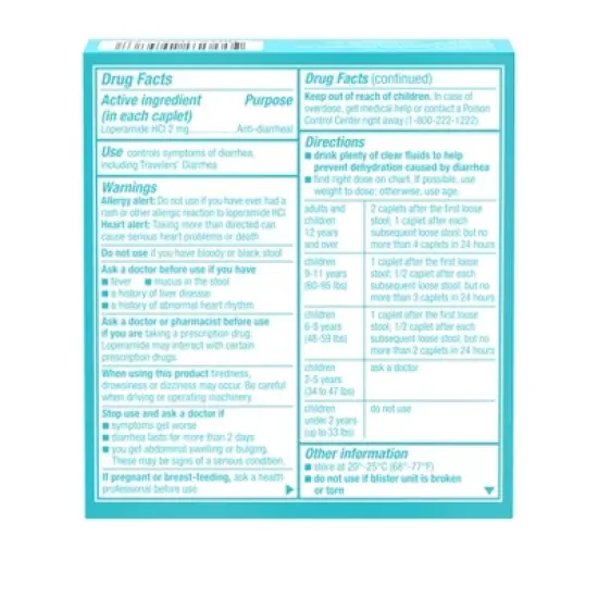 Imodium A-D Caplets - 12ct image {5}