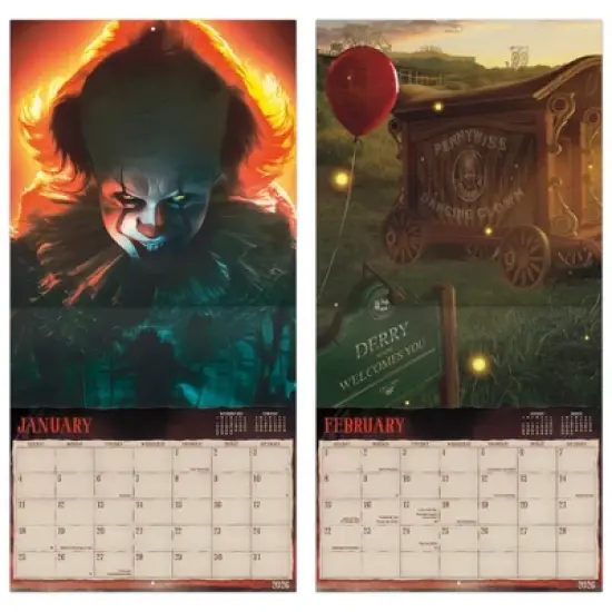 Trends International 2026 IT 12"x12" Wall Calendar image {5}