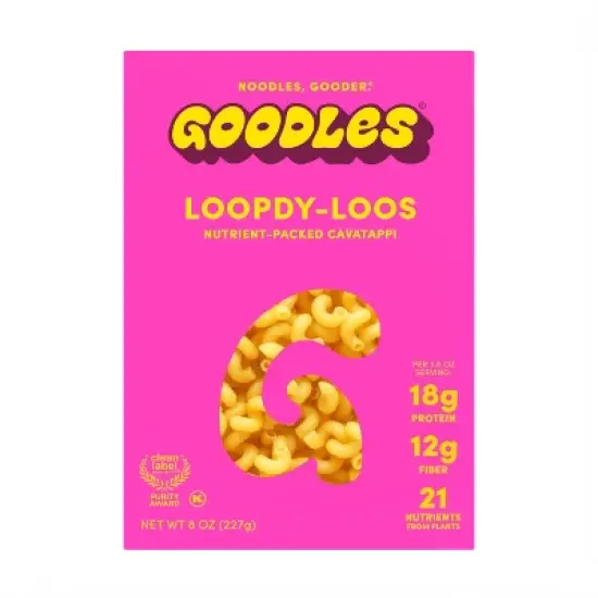 Goodles Dry Pasta Loopdy-Loos - 8 oz image {2}