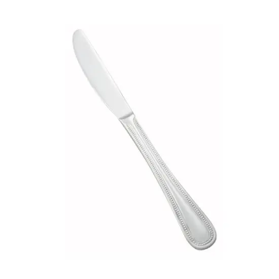 Winco Dots Dinner Knife, 18-0 stainless steel, Pack of 12 Pieces image {1}