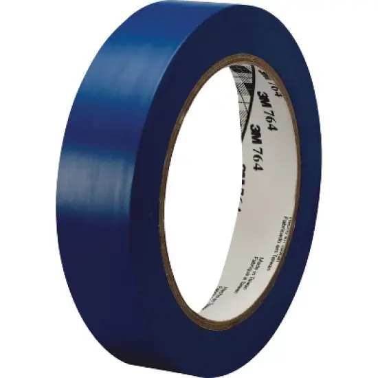 3M General Purpose Vinyl Tape 764 Blue 764136BLU image {1}