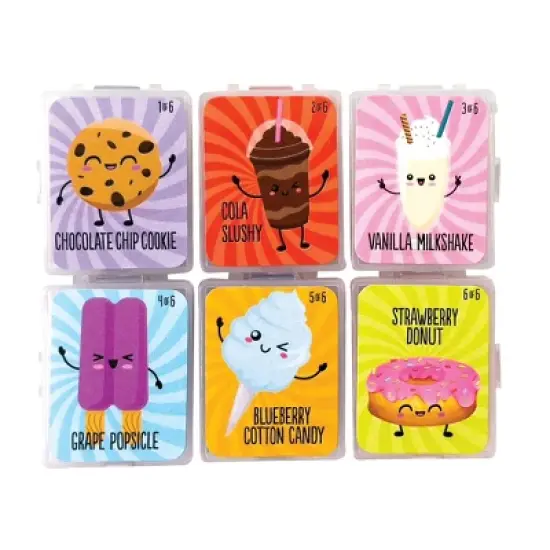 Geddes Link Up Scented Kneaded Erasers: Series One - 36 per display image {10}