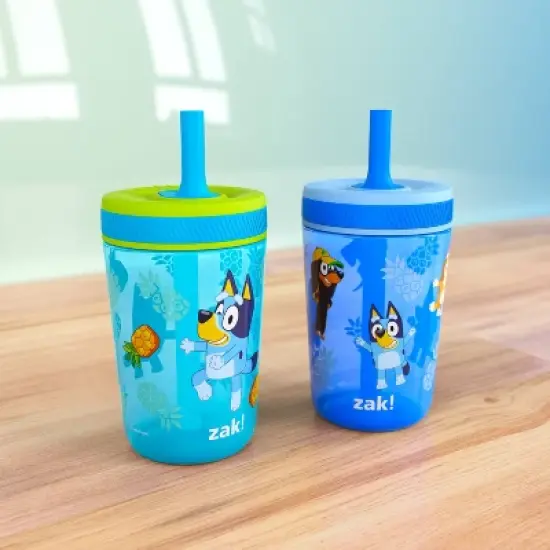 Zak Designs 2pk 15oz Bluey Kelso Tumbler Set image {3}
