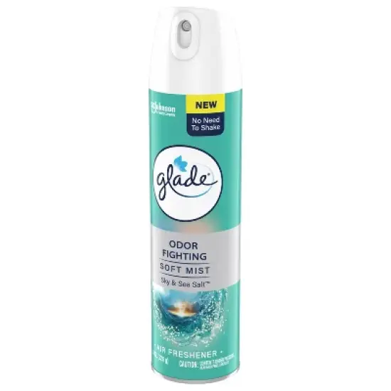 Glade Odor Fighting Soft Mist Aerosol Room Air Freshener - Sky & Sea Salt - 8oz image {11}