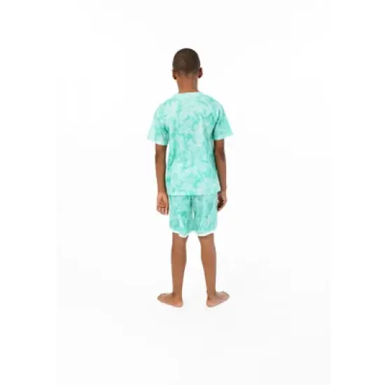 Sleep On It Boys Glow In The Dark Napz 2-Piece Pajama Sleep Shorts Set image {1}