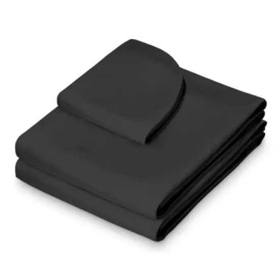 Saloniture 3-Piece Microfiber Massage Table Sheet Set, Includes Flat and Fitted Sheets with Face Cradle Cover image {1}