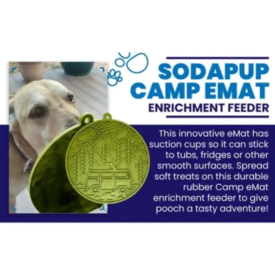 Camp eMat Enrichment Lick Mat image {11}