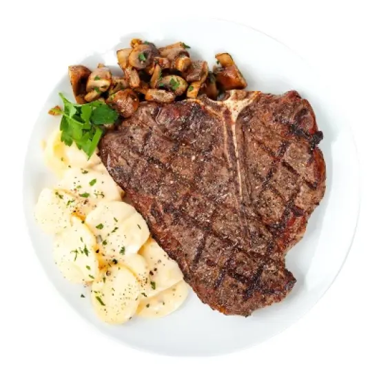 USDA Choice Angus Beef T-Bone Steak - price per lb - Good & Gather&trade; image {4}