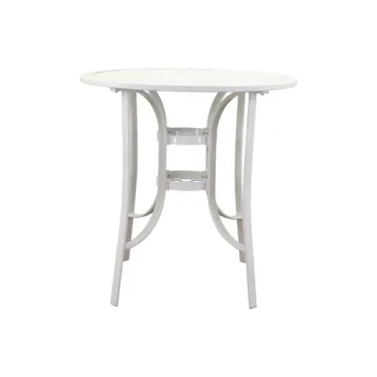 Courtyard Casual Santa Fe 3 pc Balcony Height 36" Round Dining Set  Includes one 36" Balcony Table and two Balcony Swivel Stools image {9}