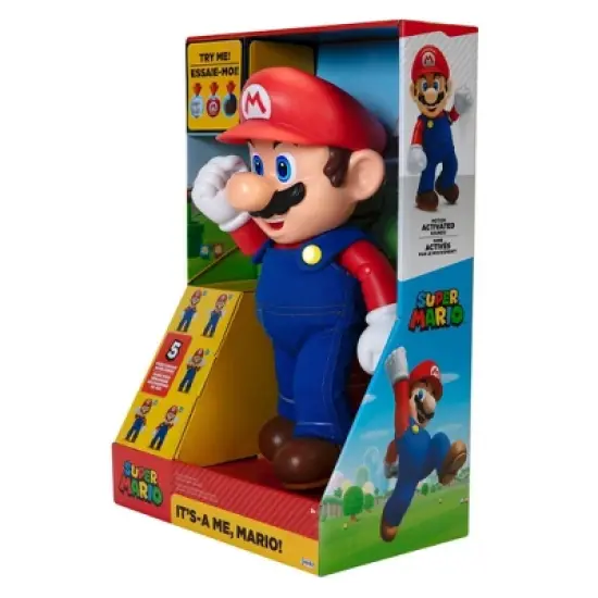 Nintendo "It's-A Me, Mario!" Super Mario Figure image {9}