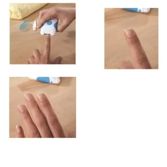 Pursonic Portable Electric Fingernail & Toenails Safe Cutter Trimmer & Filer image {2}