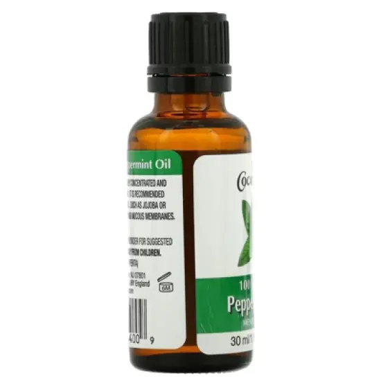 Cococare 100% Natural Peppermint Oil - 1 fz image {3}