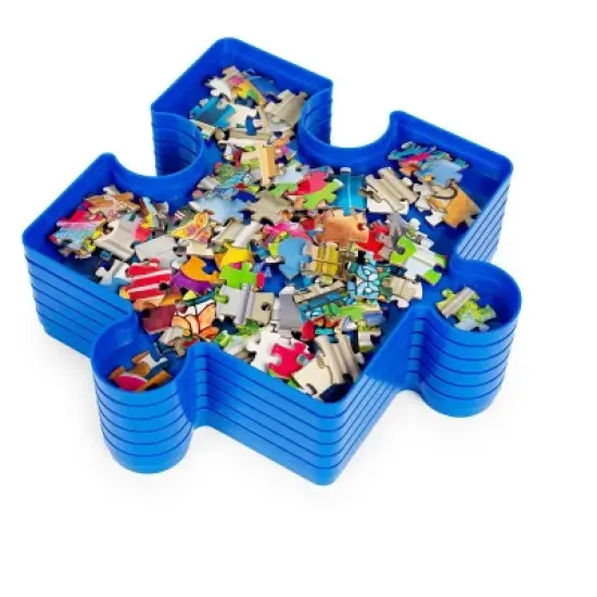 Shantou South Toys Factory Jigsaw Puzzle Stackable Sorting Trays | Set of 6 image {1}
