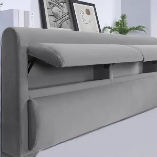 Nirlen Upholstered Bed with Storage - HOMES: Inside + Out image {4}
